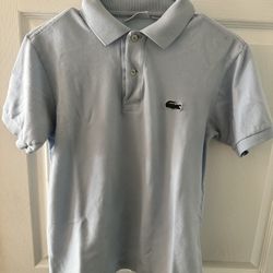 Lacoste slim fit boys shirt size XL in good condition (cash & Pick Up Only)