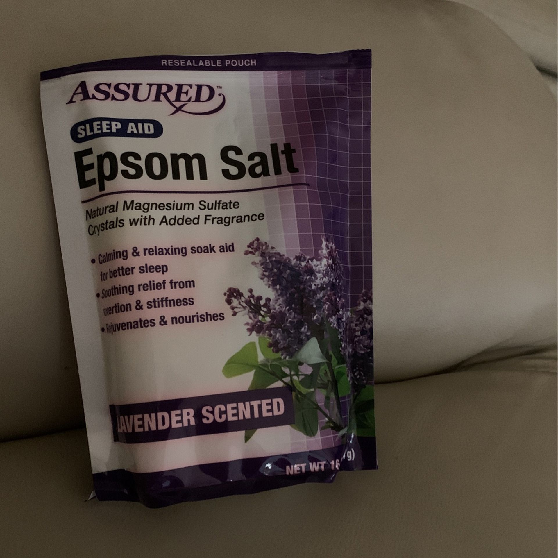 EPSOM SALT   LAVENDER SCENTED 