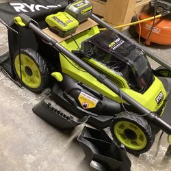 🛠🧰RYOBI 40V HP Brushless 20” Cordless PUSH Lawn Mower w/6.0Ah Battery & Charger-NEW!-$230!🧰🛠