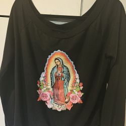 VIRGEN DE GUADALUPE SWEATSHIRT USED