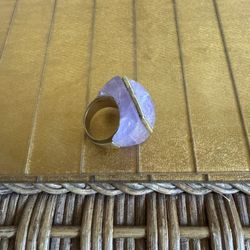 Large Amethyst Cocktail Ring