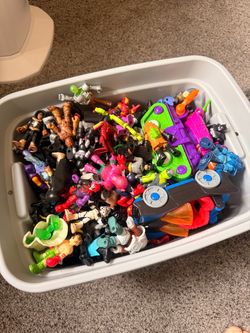 Large Lot of Imaginext Action Figures