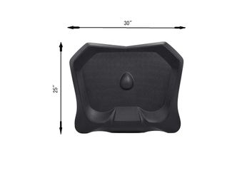 Like New Large Non-Flat Anti-Fatigue Comfortable Standing Mat w/ Calculated Terrain for Office or Work Desk - Amazon Basics