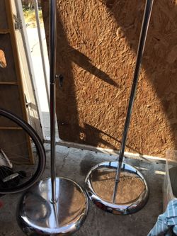 Two Clouthing racks