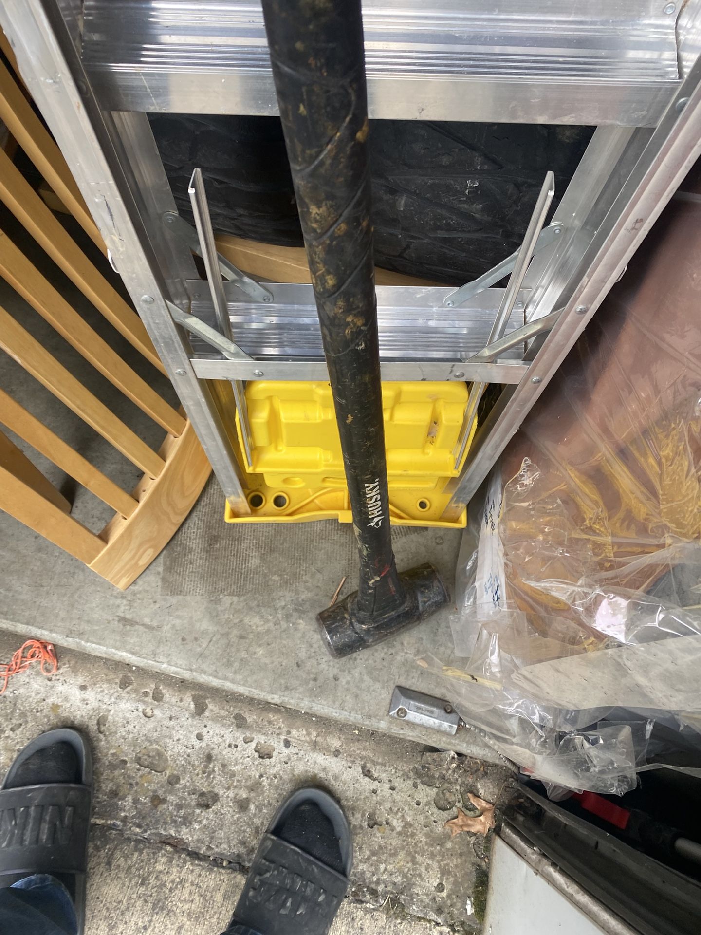 Hitachi 16mm Rod Bender and Sledge Hammer