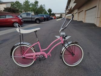 Pink Schwinn lowrider