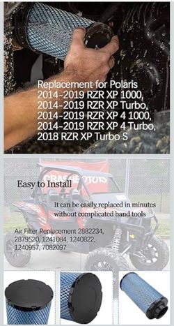 Filter  Polaris RZR