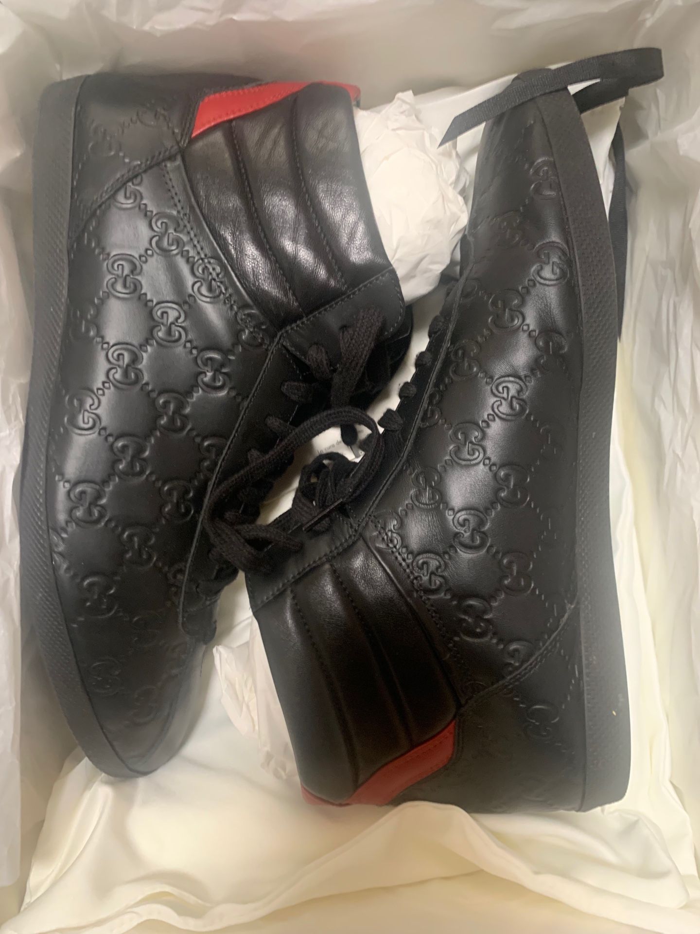 Gucci black shoes size 11