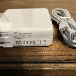 96W USB-C Power Adapter with USB-C Cable – MacBook Pro / MacBook Air  Iphone Or ipad