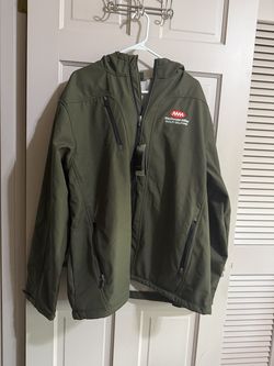 Men’s Fossa Full Zip Jacket NWT Front Logo Size 2XL