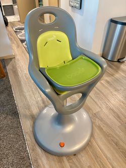Boon Flair High Chair – Gray & Green