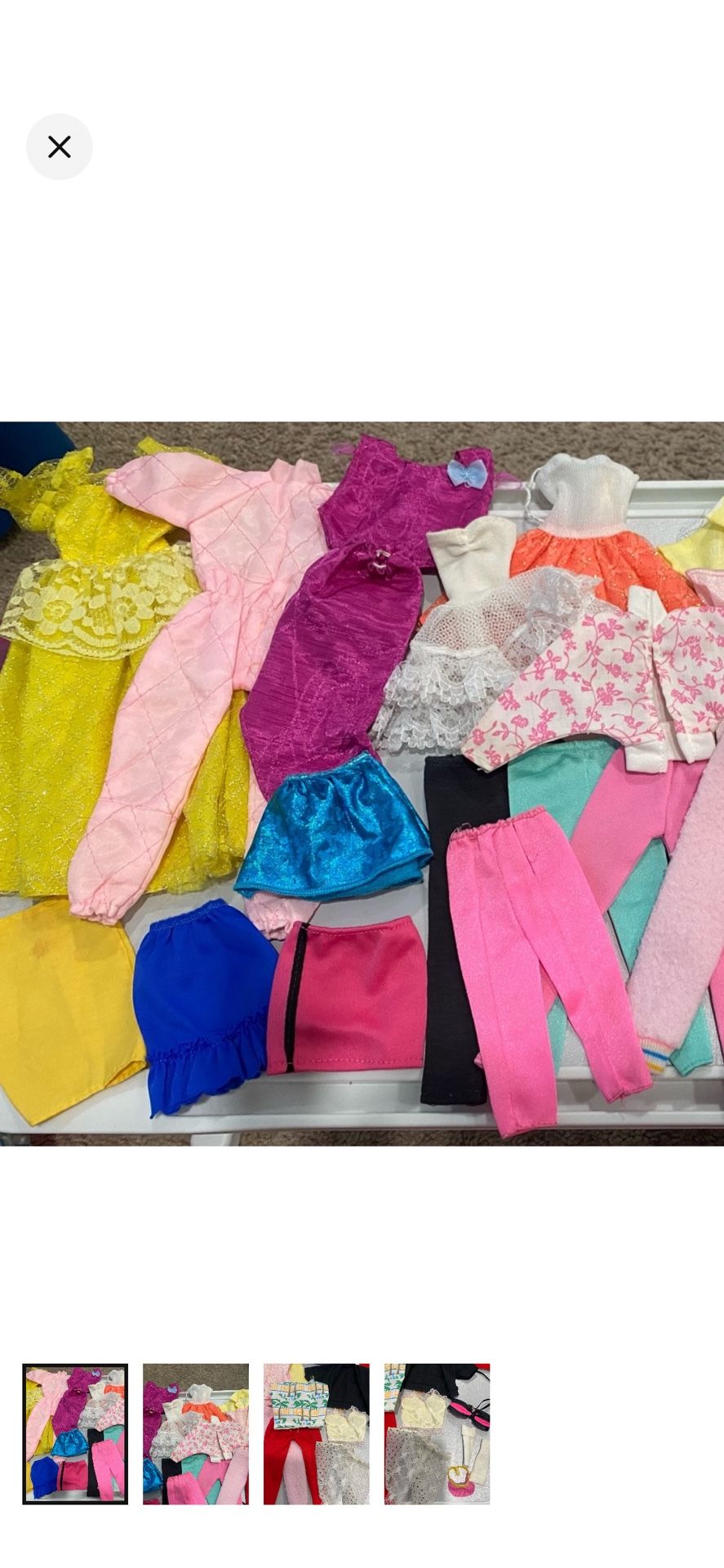 Vintage Barbie Clone Fashions Clothes Lot #2