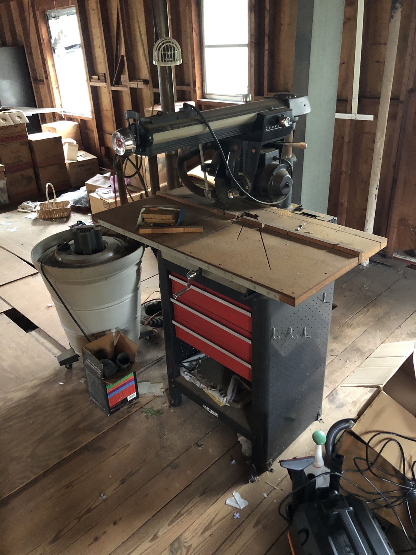 Craftsman stationery table saw