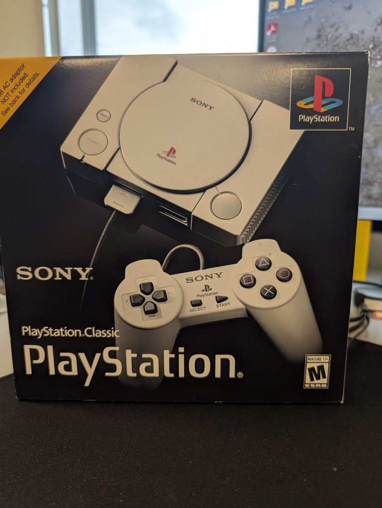 Sony PlayStation Classic With 20 Preloaded Games