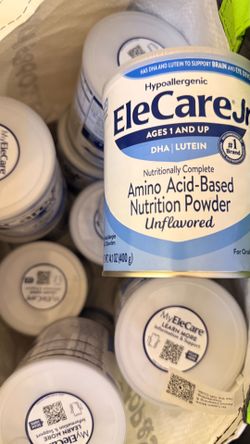 Elecare junior unflavored Exp jan  2027  We can trade with other formulas also any brand,