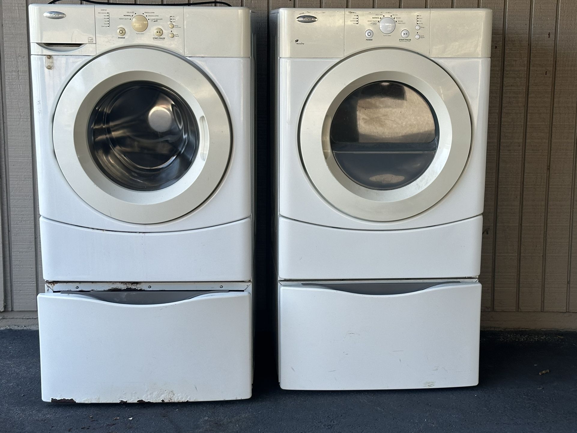 Whirlpool Dryer And Washer
