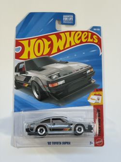 Hot Wheels 82 Toyota Supra Gray