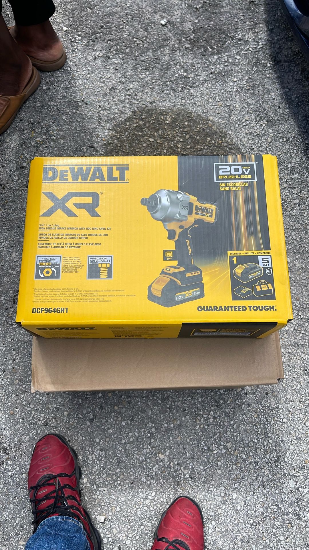 DeWalt XR 3/4 High Torque Impac Wrench $350