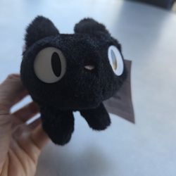 Jiji Fluffy Beanbag (S) "Kiki's Delivery Service", Studio Ghibli Plush