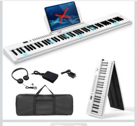 88 Key Folding Piano