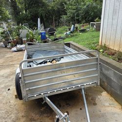 Dump Trailer Galvanized Steel 