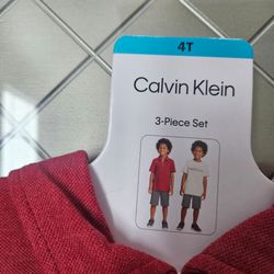 Calvin Klein Kids 3-Piece Set Size 4T