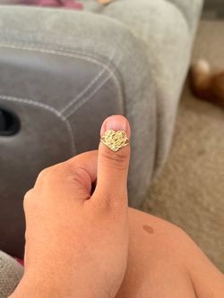 10K Gold Nugget Ring (TRADE)