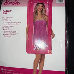 Brand NEW Barbie box Halloween Costume 