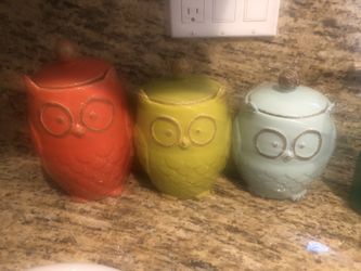 Owl Canisters