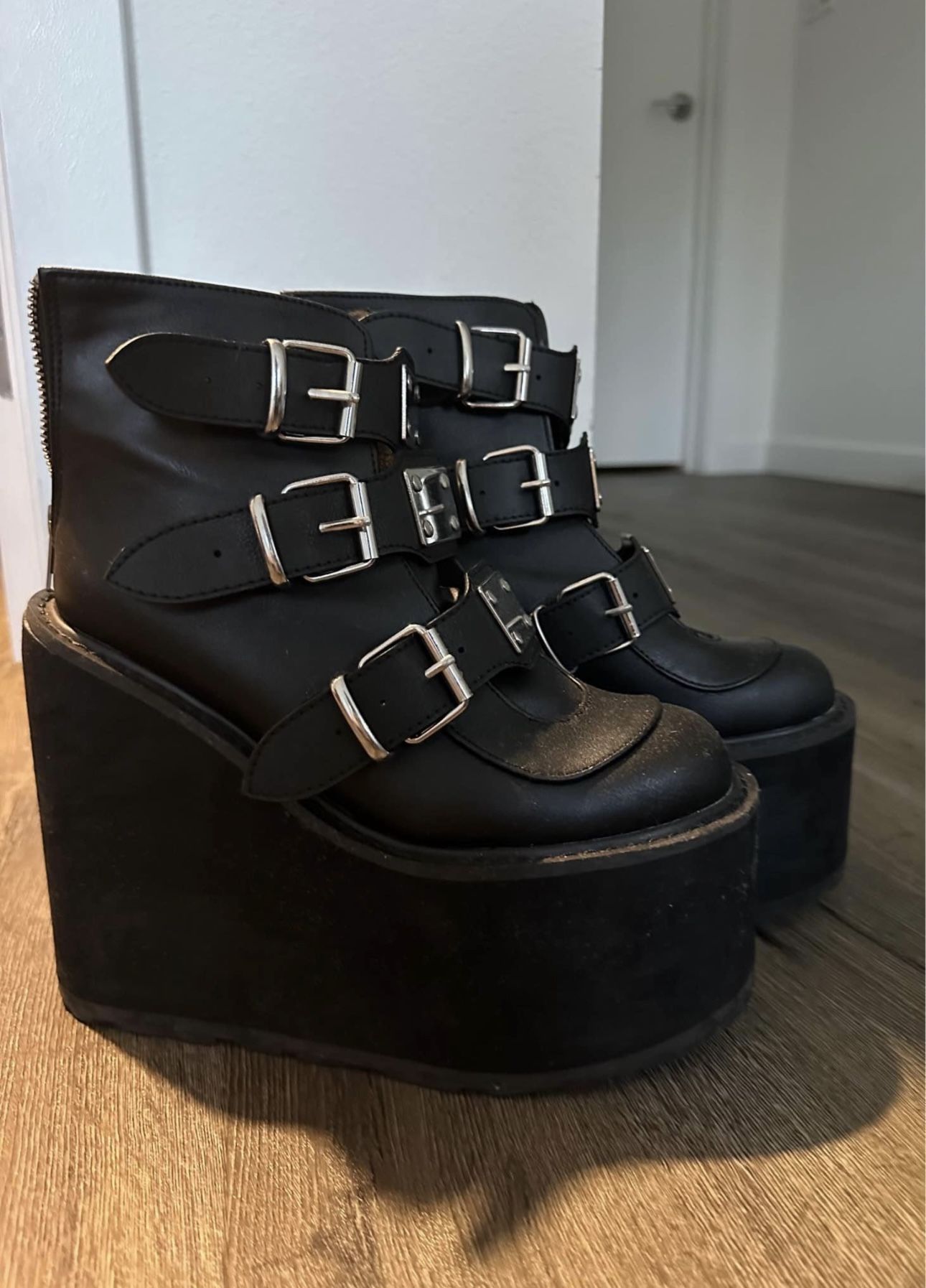 Demonia “Swing 105” Platform Boots