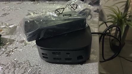 HP USB-C Dock G5 Port Replicator HSN-IX02 Genuine 120W Charger Included NEW