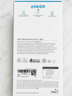 Mountable Anker power strip - brand new