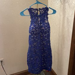 Royal Blue Homecoming dress