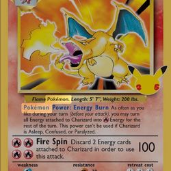 Charizard First Edition (25 Anniversary)