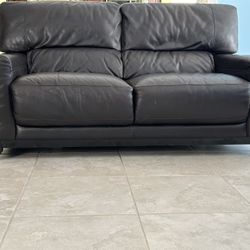 Genuine Leather Sofa & Loveseat 