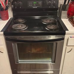 Frigidaire Stainless Steel And Black 