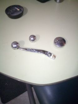 Hurst Shifter And Spare Knob  , Gas Cap.