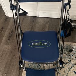 Chair Gym The Total Work Out Blue 