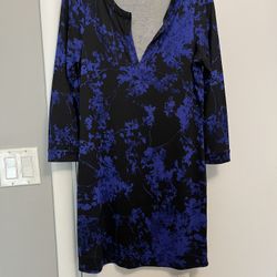 Diane Von Furstenberg Floral  Raye New Dress SZ 8