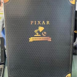 Card Fun Disney 100 Pixar 37th Oscars Anniversary Leather Binder Sealed New Goal! 