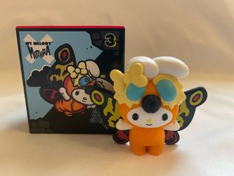 2026 New McDonald's Hello Kitty Happy Meal #3 Godzilla My Melody Mothra Toy Cute