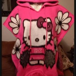 HELLO KITTY PONCHO 