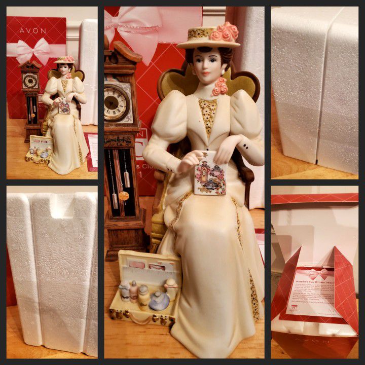NEW 2011  MRS. ALBEE Porcelain Doll  Avon Collectible 