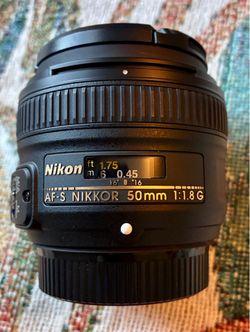 Nikon 50mm f/1.8G AF-S Autofocus Lens