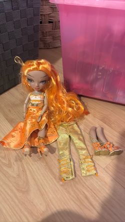 Orange Rainbow high doll