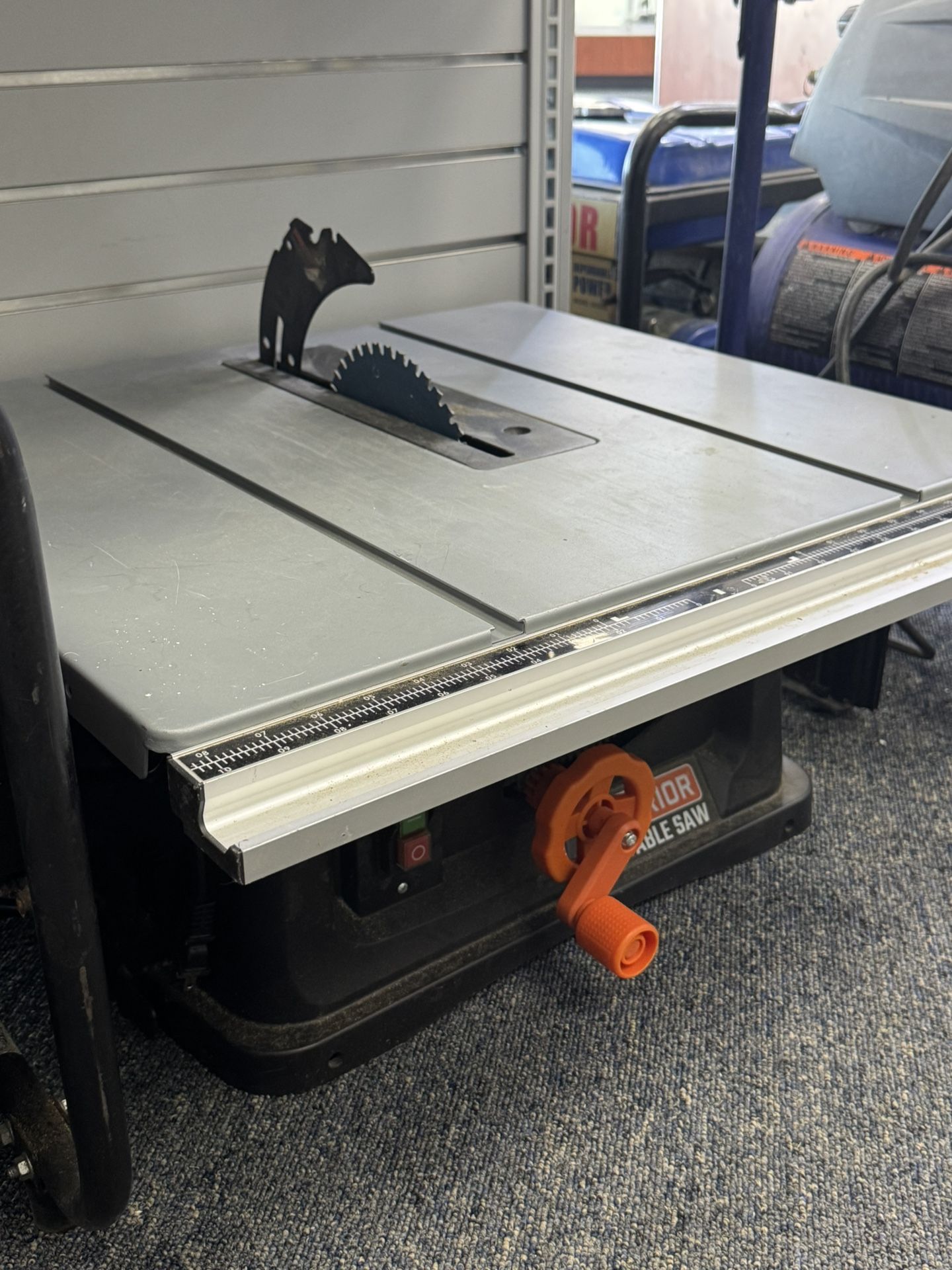 warrior table saw 