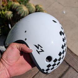 S1 retro e skate helmet large skateboarding protection