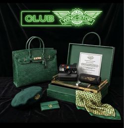 Wingstop club in a box sealed brand new unopened