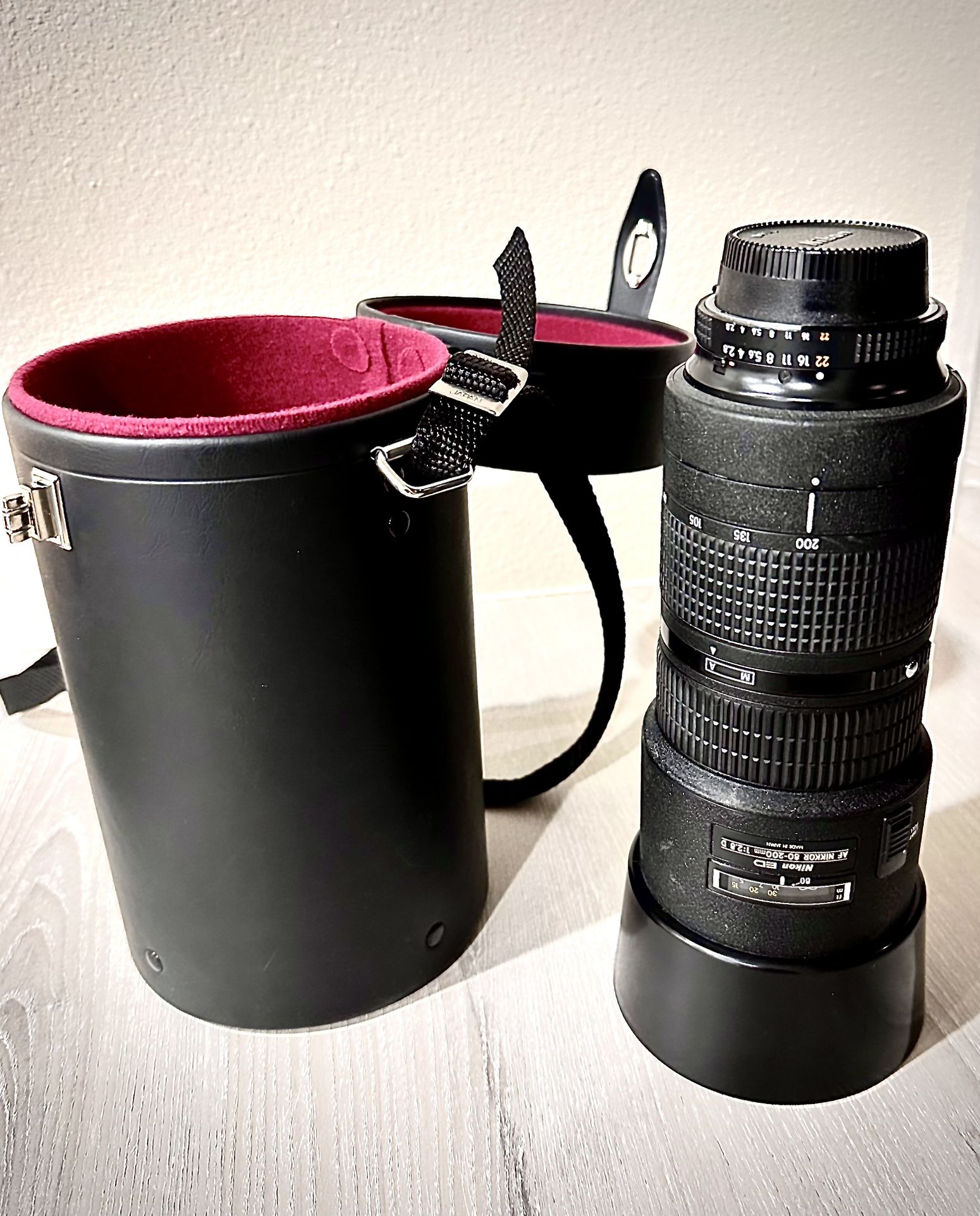 Nikon 80-200mm F/2.8D ED Zoom-Nikkor Telephoto Lens