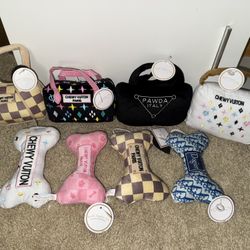 Fun Designer Inspired Dog Toys 